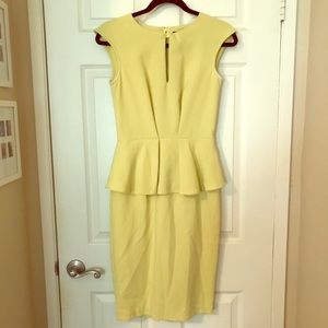 Modcloth peplum pencil dress